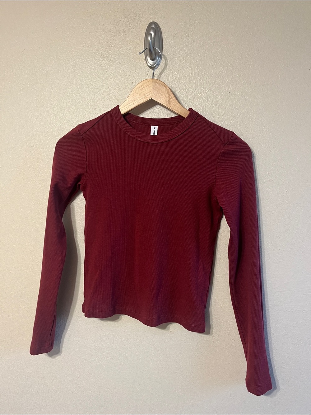 KOTN Fitted Rib Long Sleeve